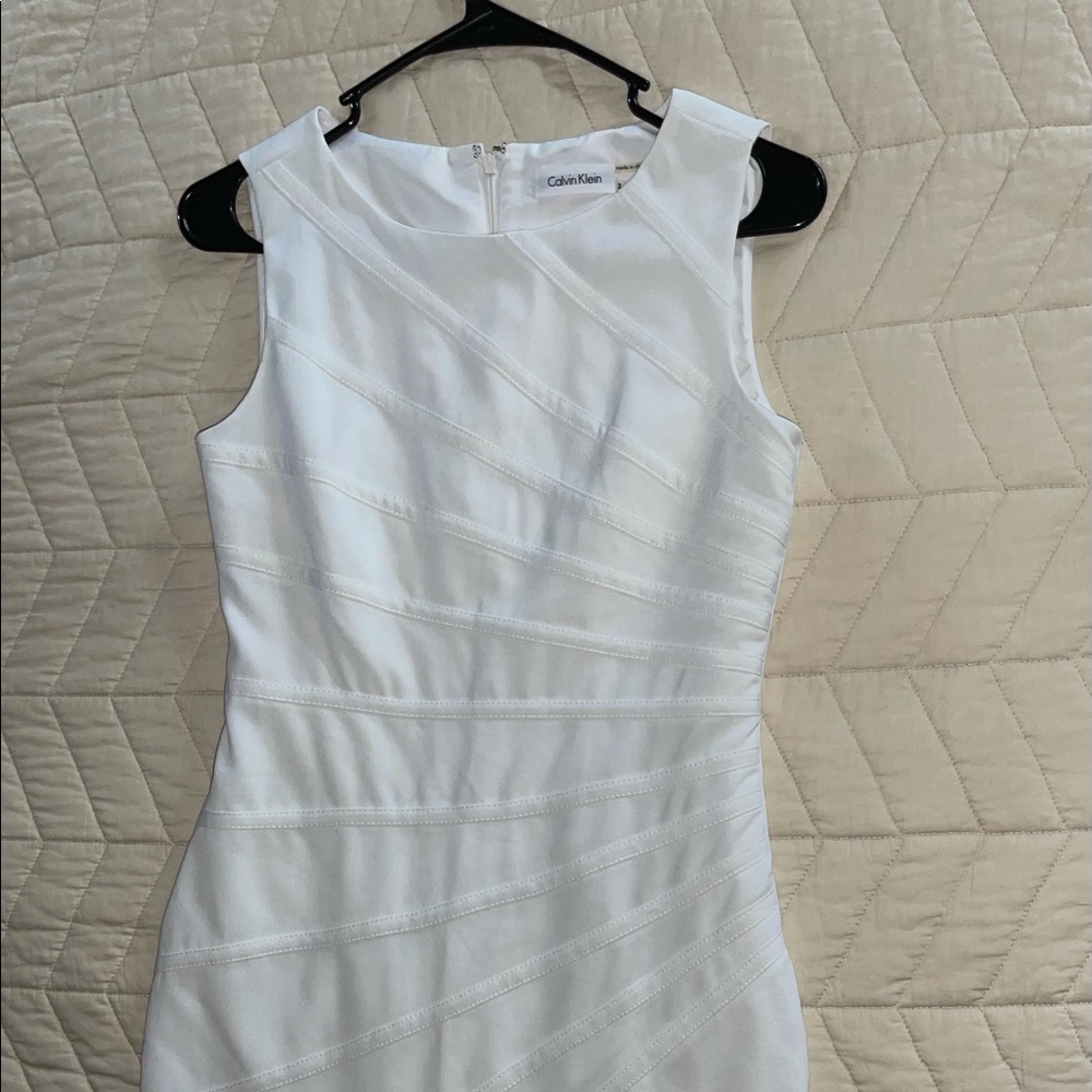 Calvin Klein White Dress